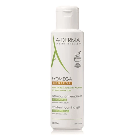 A-Derma Exomega Exomega Control Піноутворюючий пом'якшувальний гель, 500 мл: ціни та характеристики