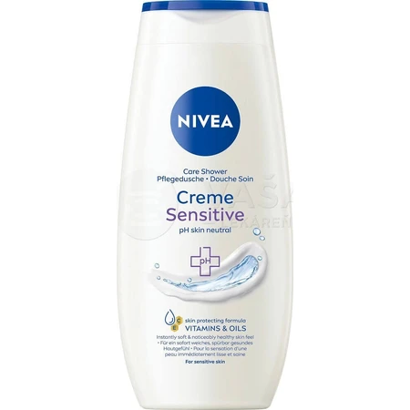 NIVEA Гель для душа Creme Sensitive 250 мл 1×250 мл, увлажняет кожу: цены и характеристики