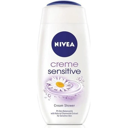 NIVEA Гель для душа Creme Sensitive 250 мл 1×250 мл, увлажняет кожу: цены и характеристики