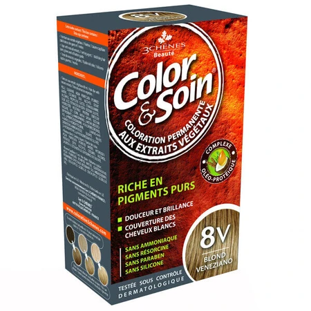 Color&Soin, воскова фарба, 8V, венеціанський блонд, 135 мл: ціни та характеристики