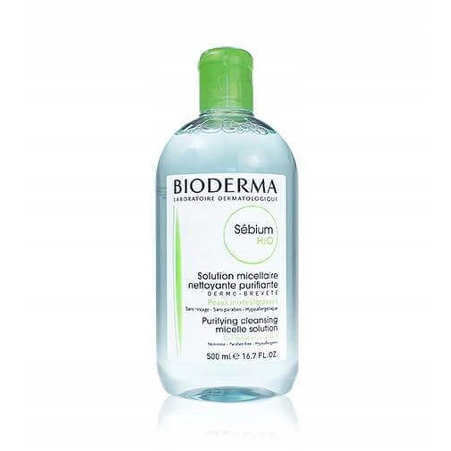 BIODERMA Sébium H2O мицеллярная вода для жирной кожи и акне 1×500 мл, мицеллярная вода: цены и характеристики