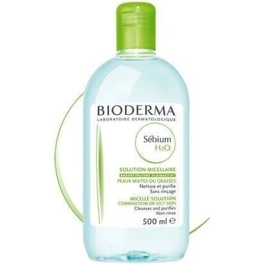 BIODERMA Sébium H2O мицеллярная вода для жирной кожи и акне 1×500 мл, мицеллярная вода: цены и характеристики
