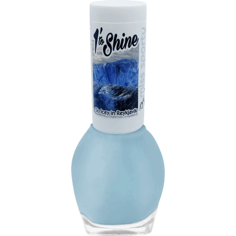 Miss Sporty 1 Minute to Shine Лак для ногтей 639 So Icey в Рейкьявике, 7 мл: цены и характеристики