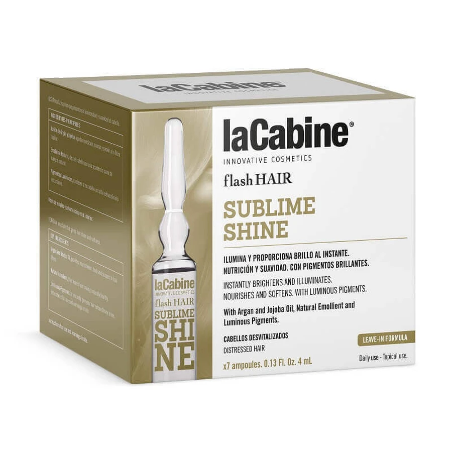 Блиск для волосся Sublime Shine 7 флаконів по 5 мл, La Cabine: ціни та характеристики
