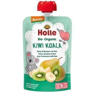 Holle Organic пюре - Ківі Коала - Груша і банан з ківі 100 г