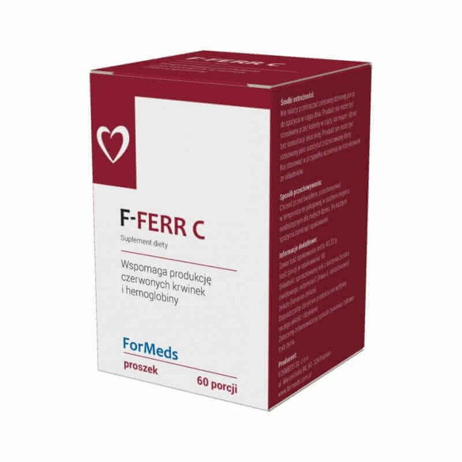 Порошок FERR C elazo (60 порцій) Форми: ціни та характеристики