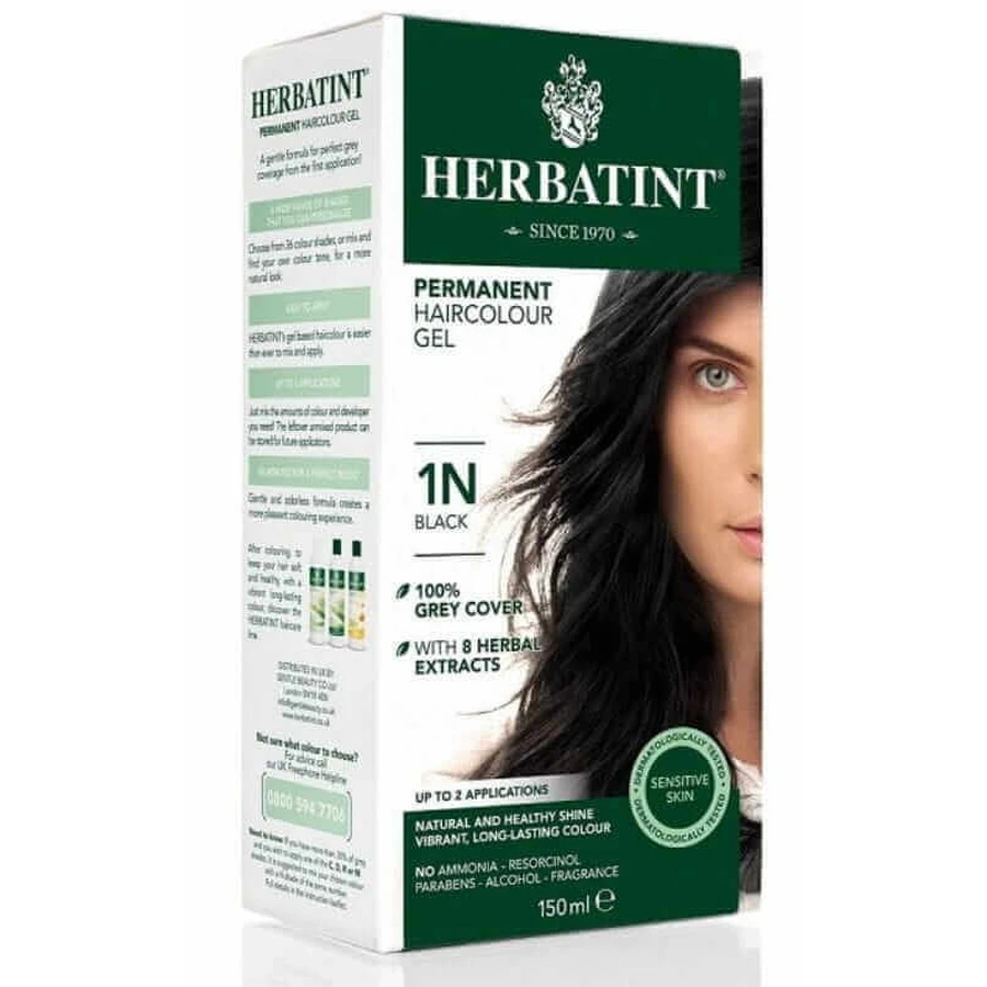 Восковая краска черная 1N 150 мл Herbatint: цены и характеристики