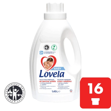 Lovela Baby Гель для стирки цветных белых вещей 1,45 л: цены и характеристики
