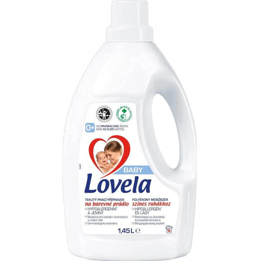 Lovela Baby Гель для стирки цветных белых вещей 1,45 л: цены и характеристики