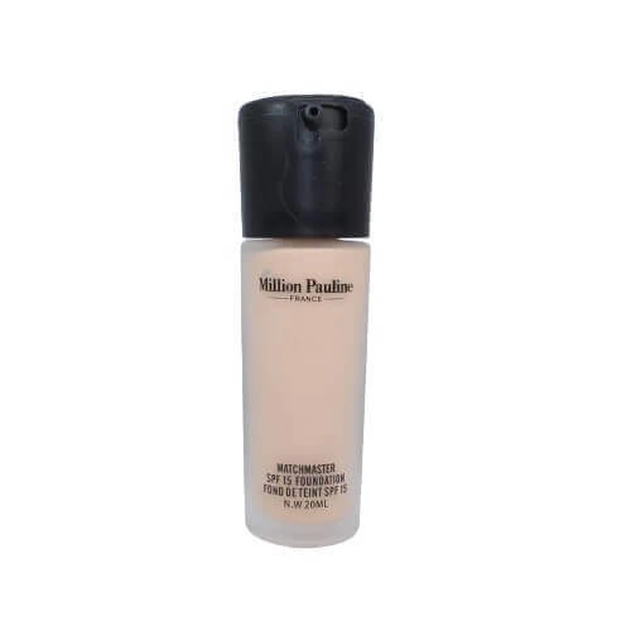 Foundation, Million Pauline, Matchmaster, SPF15, 02, 20 мл: цены и характеристики