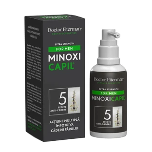 Спрей від випадіння волосся для чоловіків Minoxicapil Men, 60 мл, Doctor Fiterman