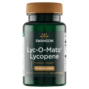 Swanson Lyc-O-Mato Lycopene, натуральный ликопин, 60 эл. капсул