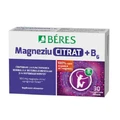 Цитрат магния + B6, 30 таблеток в пленочной оболочке, Beres Pharmaceuticals