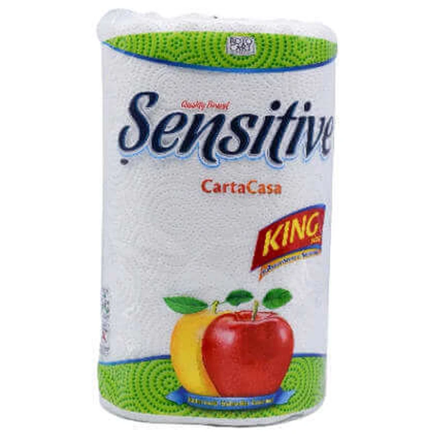 Рушник паперовий 3-шаровий Sensitive Sensitive Sensitive, 1 шт.: ціни та характеристики