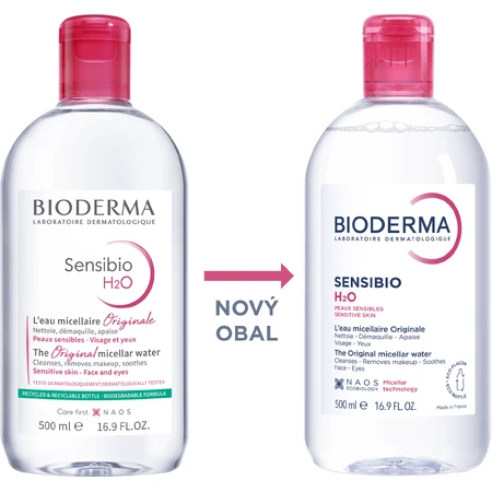 Мицеллярная вода Bioderma Sensibio H2O для чувствительной кожи 500 мл: цены и характеристики