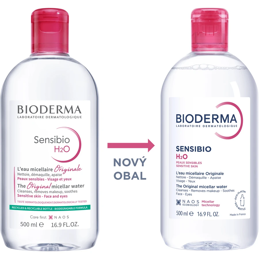 Мицеллярная вода Bioderma Sensibio H2O для чувствительной кожи 500 мл: цены и характеристики