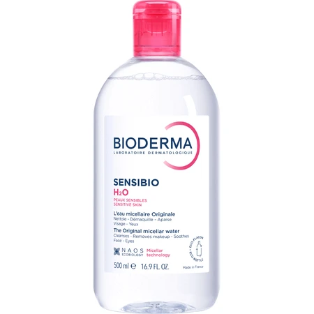 Мицеллярная вода Bioderma Sensibio H2O для чувствительной кожи 500 мл: цены и характеристики
