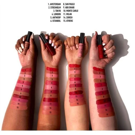 NYX Professional Makeup М'яка матова помада для губ Iconic Liquid Lip Cream - Istanbul 8 мл: ціни та характеристики