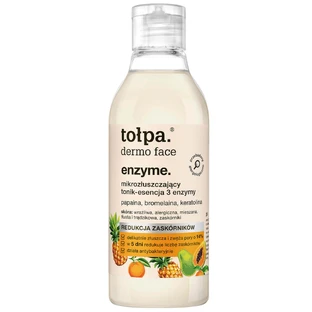 Topa Dermo Face Sebio, микроотшелушивающий тоник-эссенция 3 энзима, 200 мл