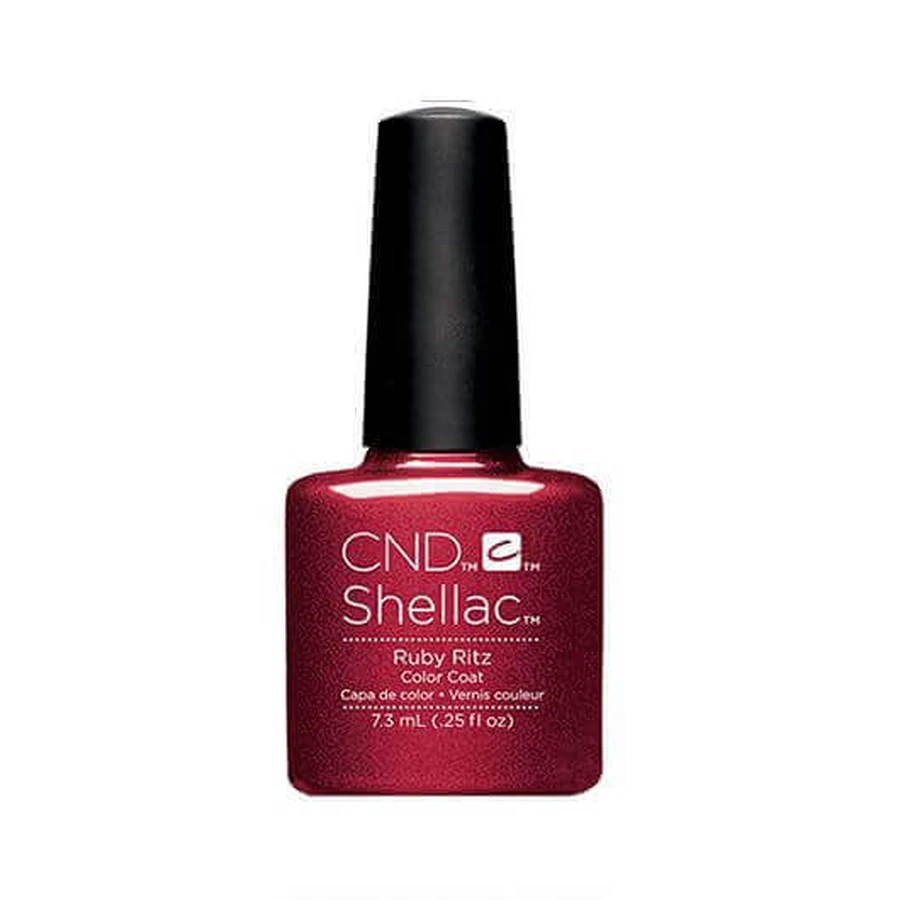 CND Shellac UV Ruby Ritz Полуперманентный лак для ногтей 7,3 мл: цены и характеристики