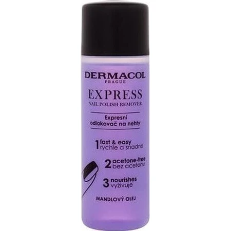 Dermacol Express рідина для зняття лаку 1×120 мл, рідина для зняття лаку для нігтів: ціни та характеристики