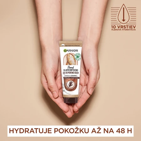 Garnier Hand Superfood регенерирующий крем для рук с какао 75 мл: цены и характеристики