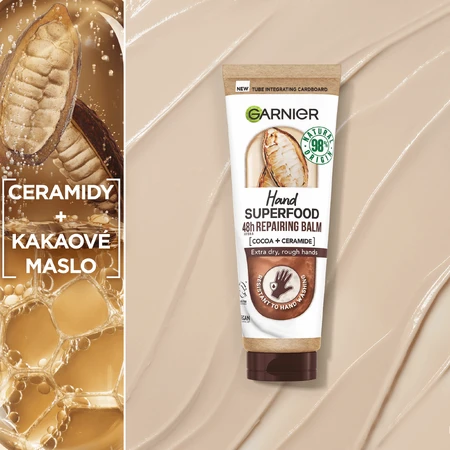 Garnier Hand Superfood регенерирующий крем для рук с какао 75 мл: цены и характеристики