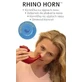 Чайник для промивання носа RHINO HORN 1×1, червоний, з мірником для солі