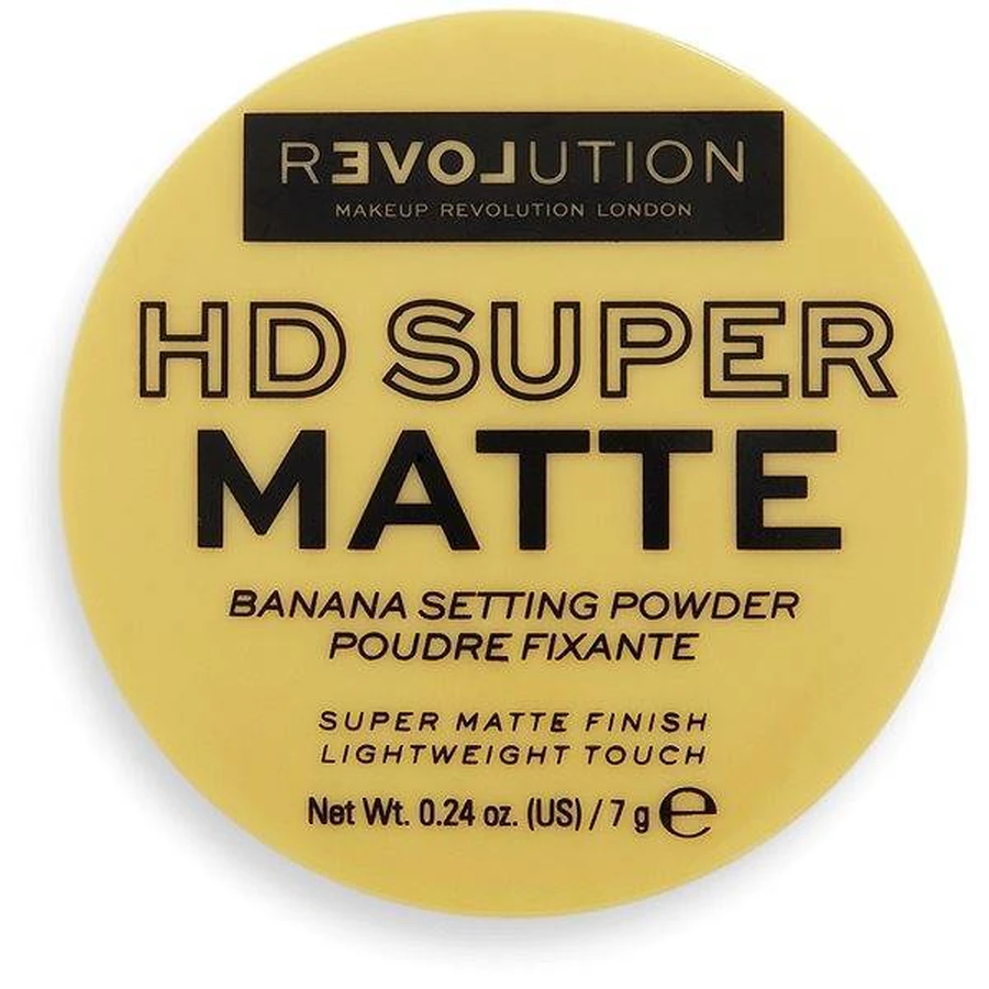 Revolution Relove, HD Super Matte Banana Powder 1×7 г, пудра: цены и характеристики