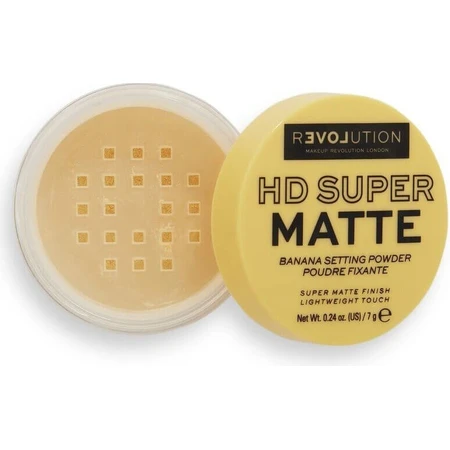 Revolution Relove, HD Super Matte Banana Powder 1×7 г, пудра: цены и характеристики