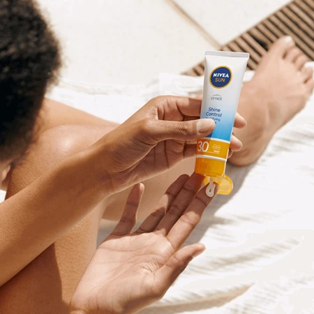 Nivea Sun UV Face Shine Control Mattifying Face Cream SPF30, 50 мл: цены и характеристики