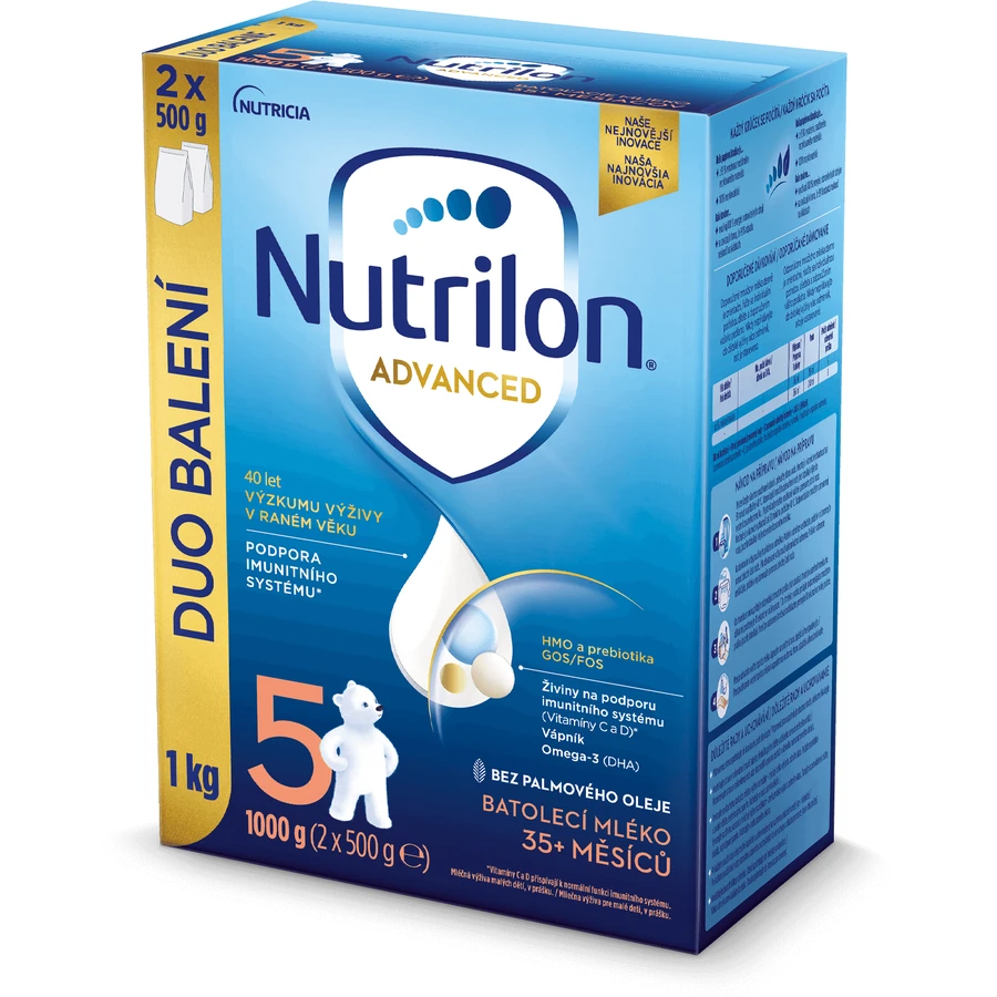 Суха молочна суміш Nutrilon 5 1000 г: ціни та характеристики