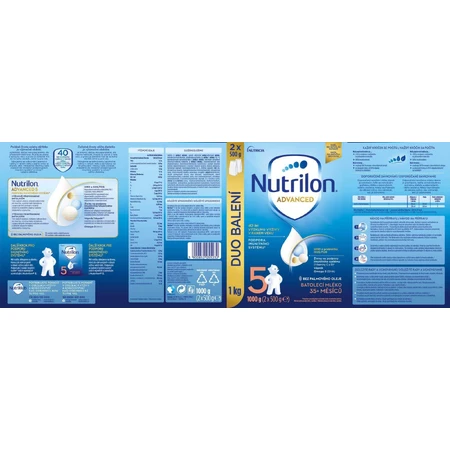 Суха молочна суміш Nutrilon 5 1000 г: ціни та характеристики