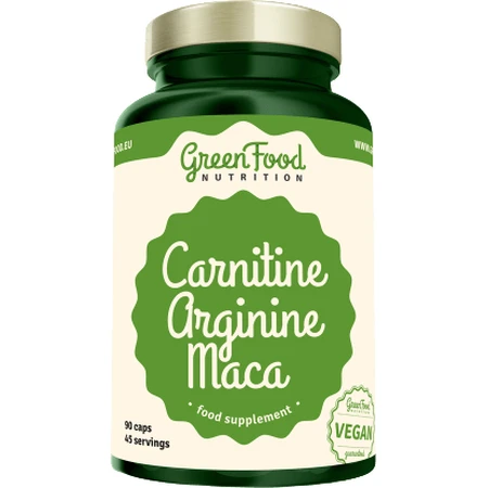GreenFood Nutrition Карнитин+Аргинин+Мака 90 капсул: цены и характеристики