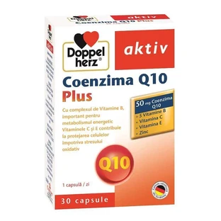 Коэнзим Q10 Плюс Doppelherz Coenzima Q10 Plus, 30 капсул
