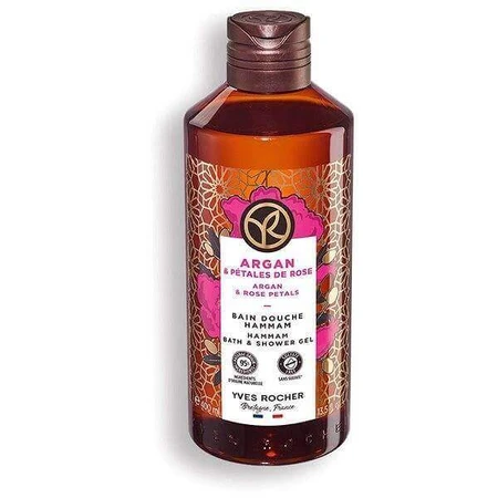 Yves Rocher Гель для душу Argan & bio rua з Марокко 1×400 мл, гель для душу: ціни та характеристики