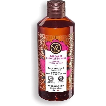Yves Rocher Гель для душу Argan & bio rua з Марокко 1×400 мл, гель для душу: ціни та характеристики