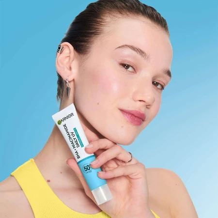 Garnier Pure Active BHA + ніацинамід Флюїд проти недосконалостей шкіри від ультрафіолетового випромінювання SPF 50+, 40 мл: ціни та характеристики