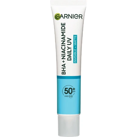 Garnier Pure Active BHA + ніацинамід Флюїд проти недосконалостей шкіри від ультрафіолетового випромінювання SPF 50+, 40 мл: ціни та характеристики