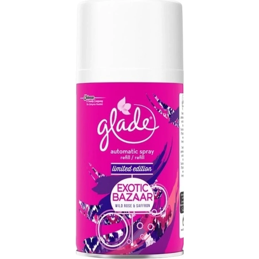 Автоматический спрей Glade - сменный картридж Relaxing 1×269 мл, сменный освежающий картридж: цены и характеристики