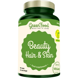 GreenFood Nutrition Краса волосся та шкіри 90 капсул