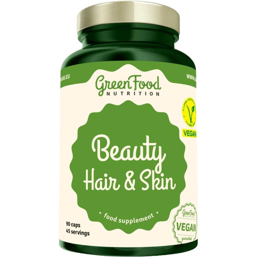 GreenFood Nutrition Краса волосся та шкіри 90 капсул: ціни та характеристики