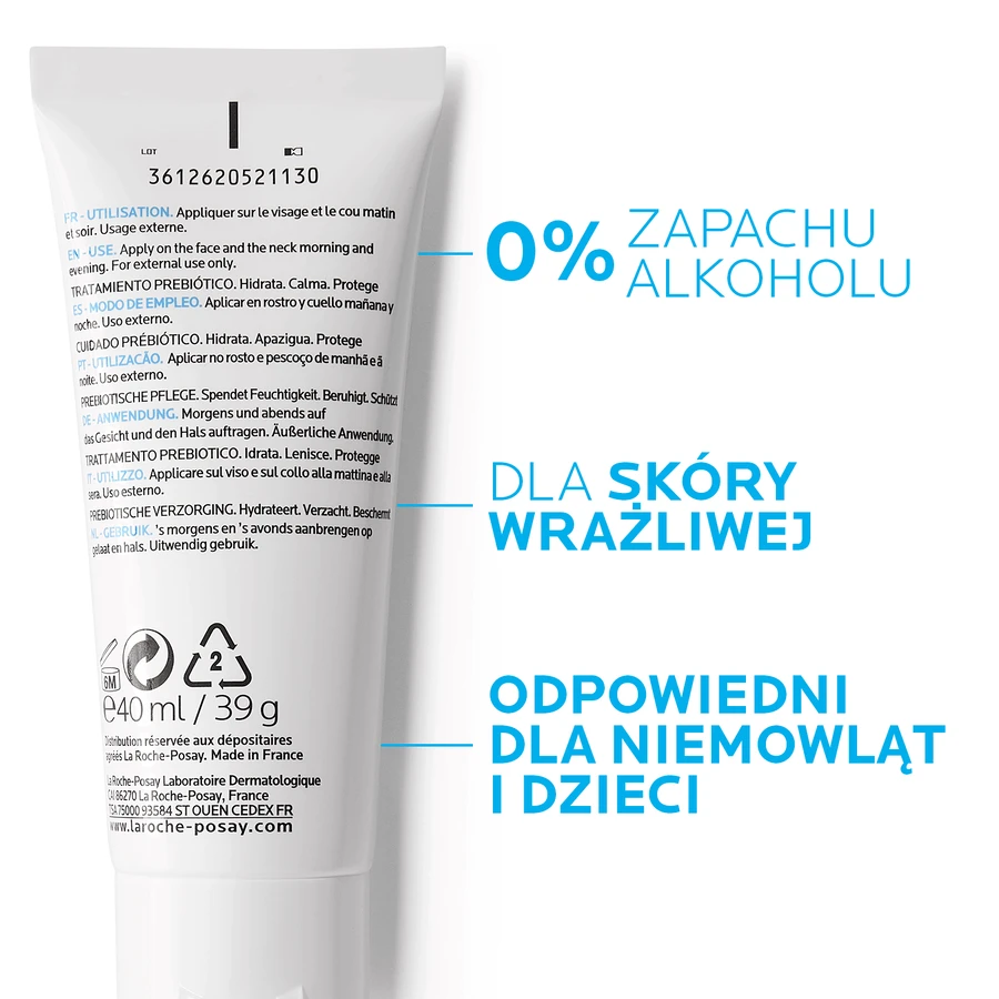 La Roche Posay, Крем для чутливої шкіри Toleriane Sensitive, зволожуючий крем, 40 мл: ціни та характеристики