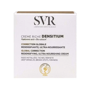 SVR Densitium Creme Riche Globe Correction, Восстанавливающий крем против морщин для зрелой и сухой кожи, 50 мл