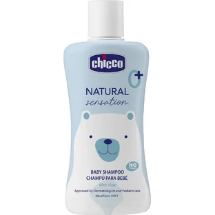 CHICCO Natural Sensation Shampoo з алое 200 мл, 0м+ 1×200 мл, дитячий шампунь для волосся