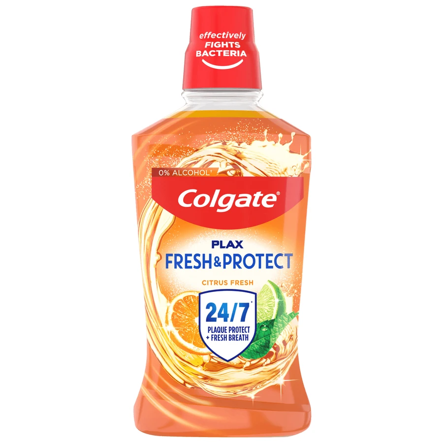 Colgate Citrus Fresh, ополіскувач для порожнини рота, 500 мл: ціни та характеристики