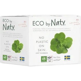 Вкладиші для бюстгальтерів Eco by Naty Naty Eco Вкладиші для бюстгальтерів 30 шт