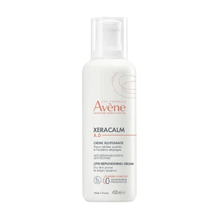Avene XeraCalm A.D, крем для обличчя та тіла, збагачений ліпідами, для дуже сухої, атопічної та сверблячої шкіри, 400 мл