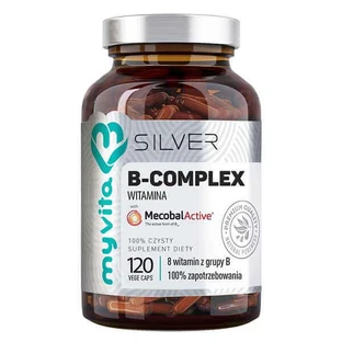 MyVita Silver Vitamin B-Complex 100% 120 капсул