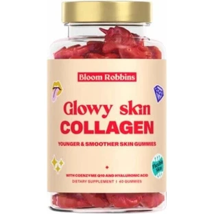 GLOWY SKIN COLLAGEN - Молодша та гладенька шкіра в льодяниках 1×40 шт, харчова добавка з колагеном